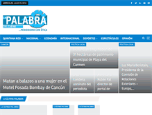 Tablet Screenshot of lapalabradelcaribe.com